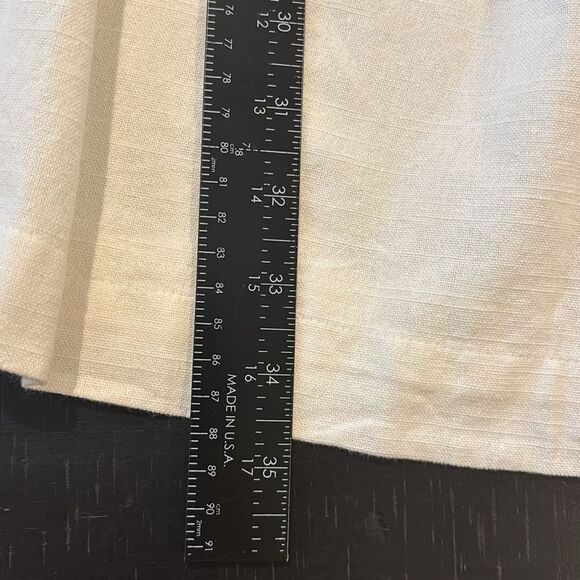 NWT FAHERTY Ramona Organic Cotton Shift Dress Egret White Puff Sleeve Top Small‌ - Picture 14 of 14